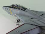 ハセガワ 1/48 F-14トムキャット VF-14 ``TOPHATTERS``》完成品